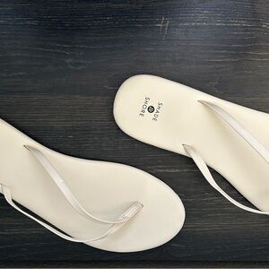 Sandals Shade & Shore White Minimalist Slide Sandals 11